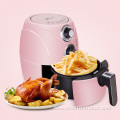 Electric Commercial 2.5L Pink Mechanical Air Fryer
